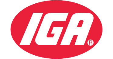 A theme footer logo of IGA Southeast